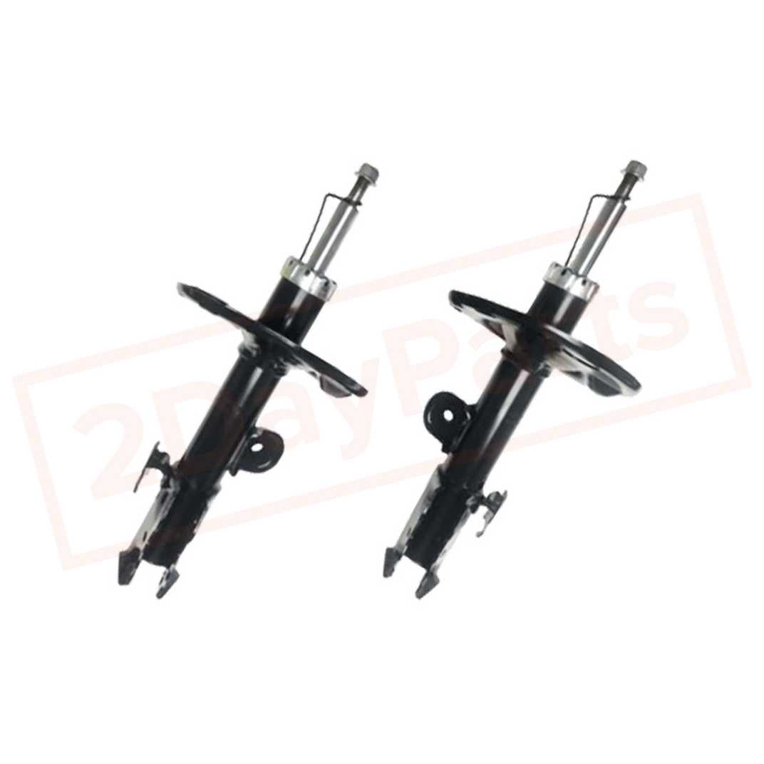 Image Kit of 2 BerkTech Front shocks fits Toyota RAV4 06-12 part in Shocks & Struts category