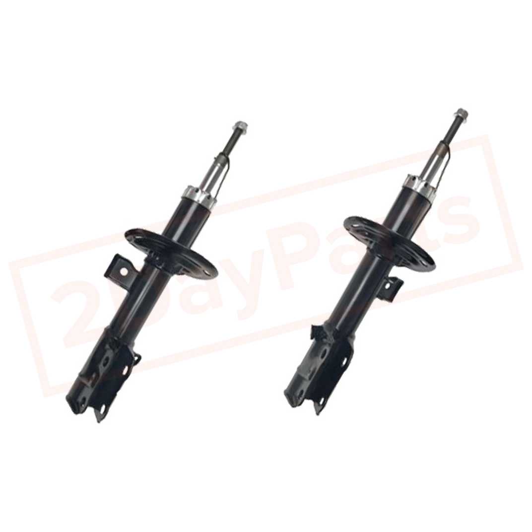 Image Kit of 2 BerkTech Front shocks for Honda Fit 2007-08 part in Shocks & Struts category