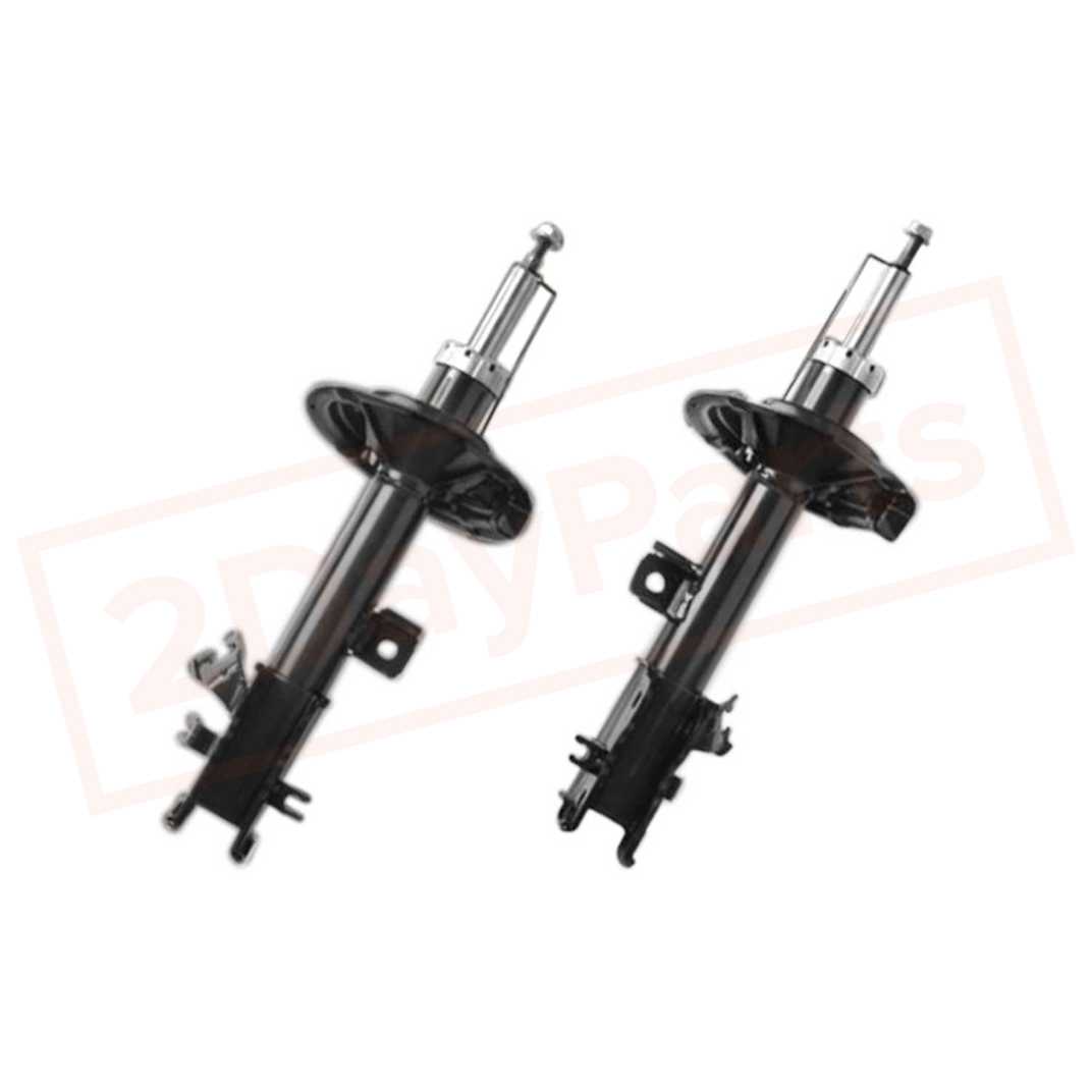 Image Kit of 2 BerkTech Front shocks for Hyundai Santa 2007-2008 part in Shocks & Struts category