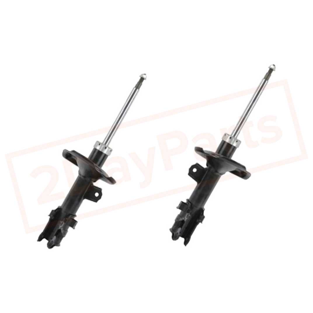 Image Kit of 2 BerkTech Front shocks for Kia Rio 2006-11 part in Shocks & Struts category