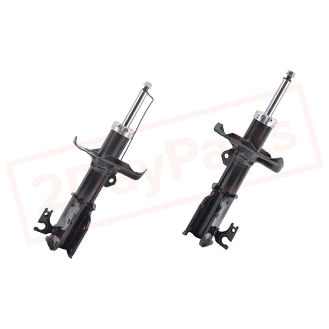 Image Kit of 2 BerkTech Front shocks for MAZDA PROTEGE 00-02 part in Shocks & Struts category