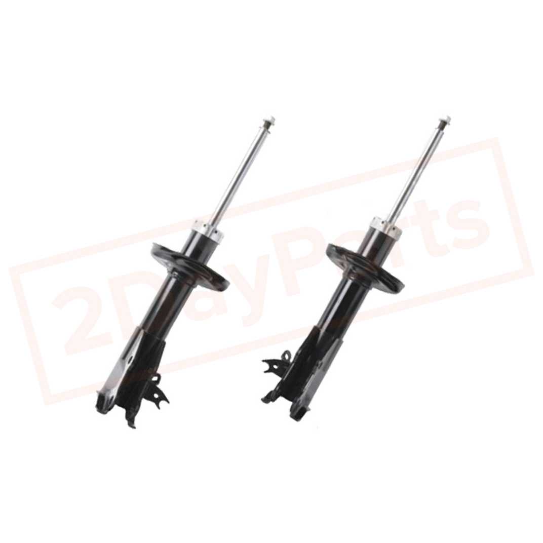 Image Kit of 2 BerkTech Front shocks for Nissan Cube 09-13 part in Shocks & Struts category