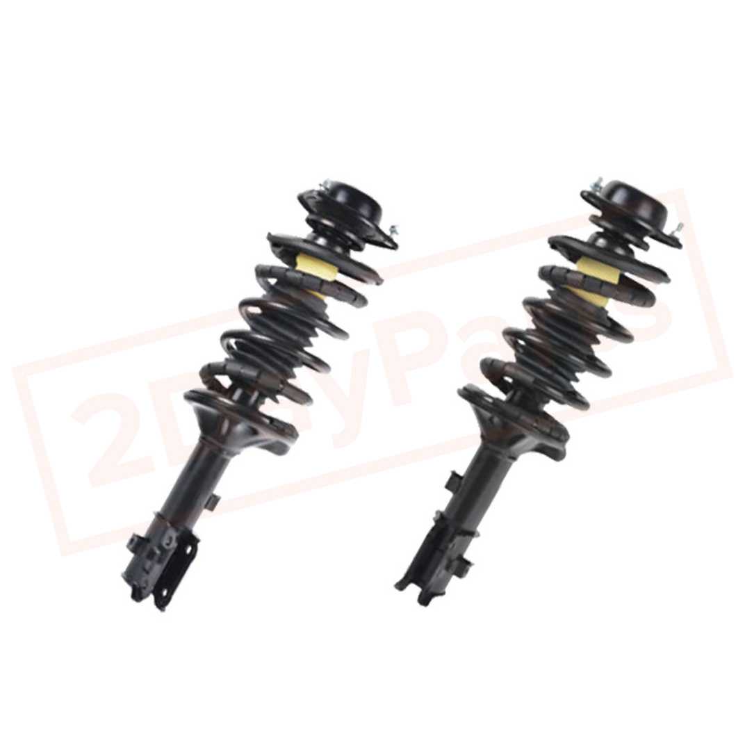 Image Kit of 2 BerkTech Front struts for Hyundai Accent 2000-05 part in Shocks & Struts category