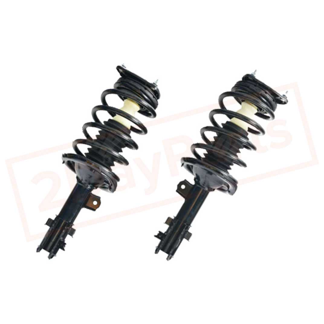 Image Kit of 2 BerkTech Front struts for Hyundai Accent 2006-2011 part in Shocks & Struts category