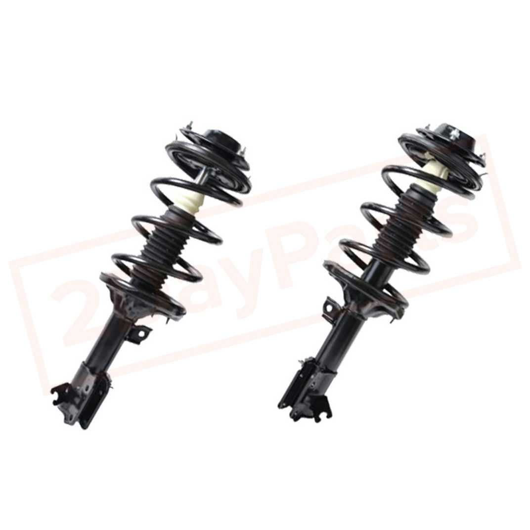 Image Kit of 2 BerkTech Front struts for Hyundai Santa 2003-06 part in Shocks & Struts category