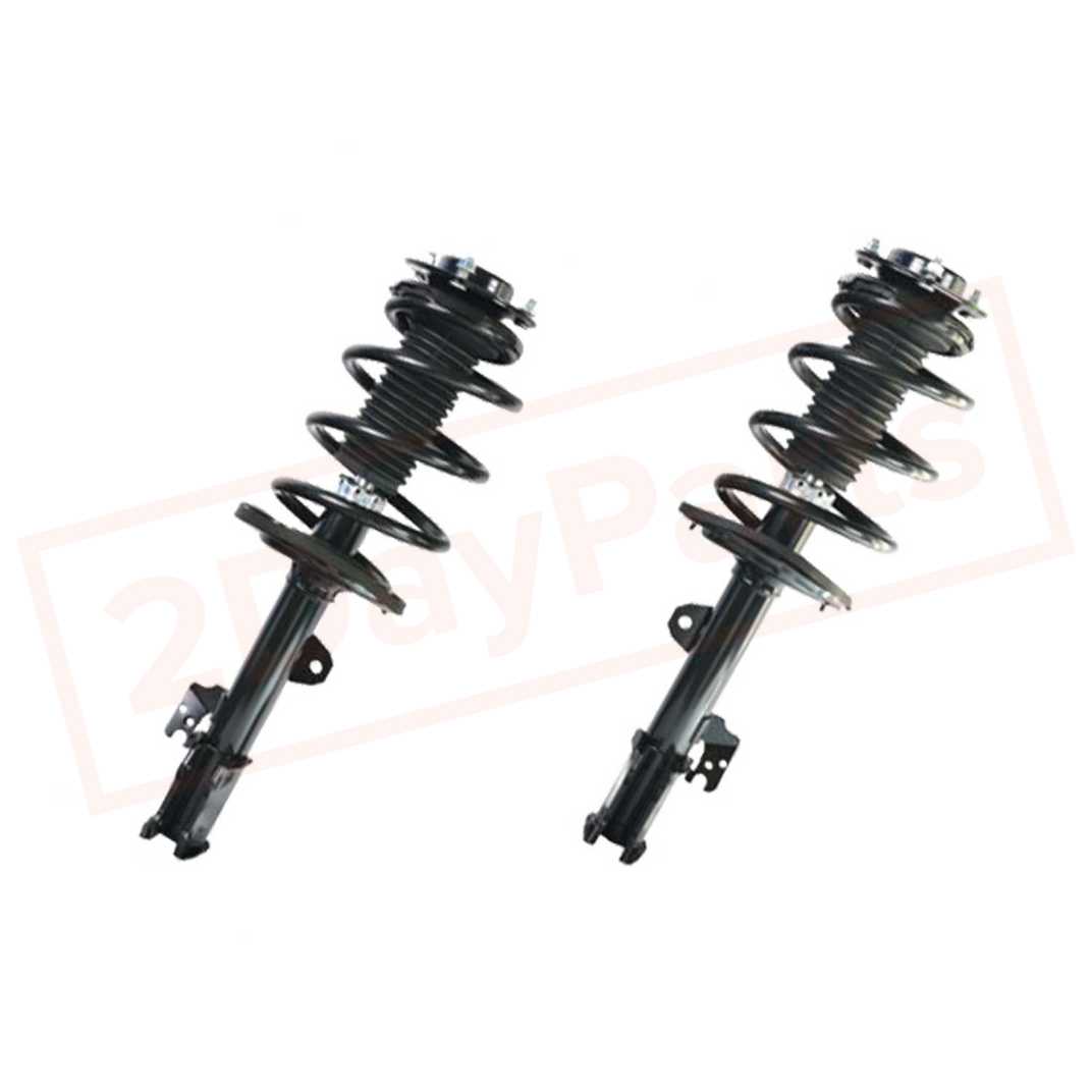 Image Kit of 2 BerkTech Front struts for Toyota Highlander 2008-2013 part in Shocks & Struts category