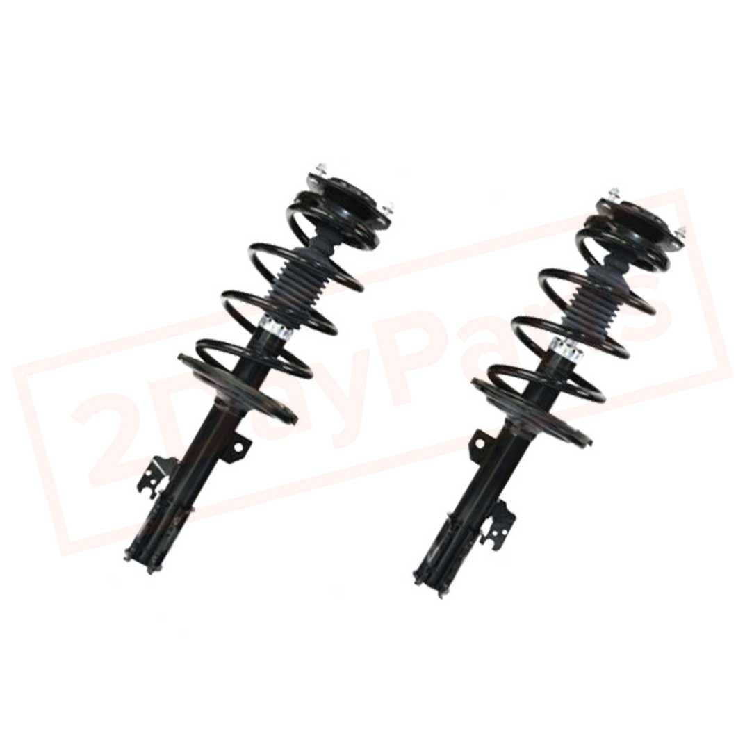 Image Kit of 2 BerkTech Front struts for Toyota Sienna 07-10 part in Shocks & Struts category