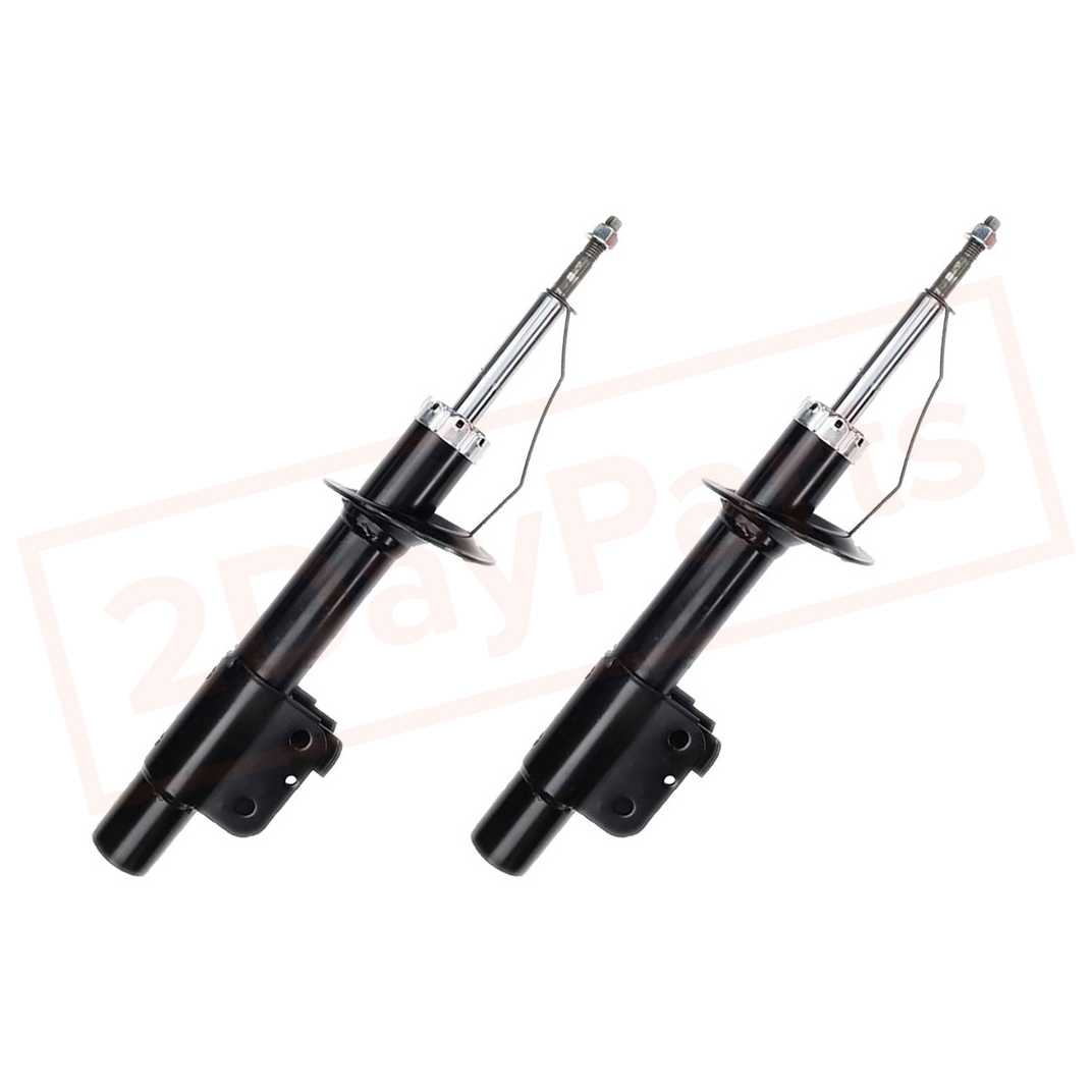 Image Kit of 2 BerkTech Rear shocks fits Chevrolet Malibu 1998-03 part in Shocks & Struts category