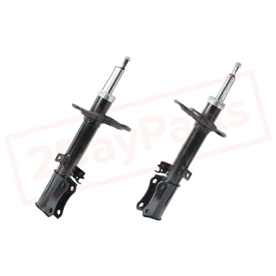 Image Kit of 2 BerkTech Rear shocks fits Toyota 07-11 Camry part in Shocks & Struts category