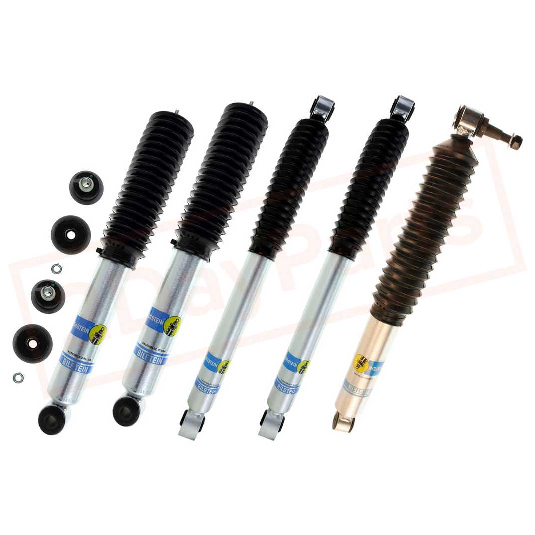 Image 99-'10 Chevy/GMC Sierra 2500HD 4WD Bilstein 5100 0-2.5" Front & 0-1" Rear Shocks part in Shocks & Struts category