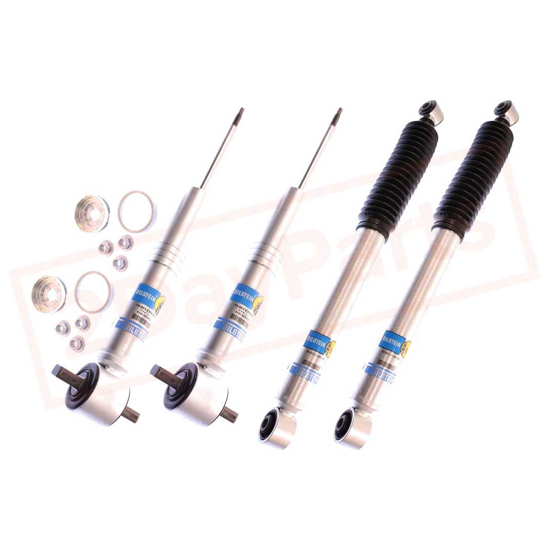 Image Bilstein B8 5100 0-1.75" Front & 0-1" Rear lift shocks for Chevrolet Avalanche 2WD 07-14 part in Shocks & Struts category
