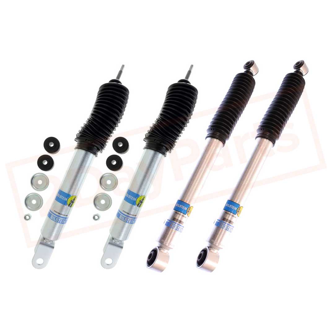 Image Bilstein B8 5100 0-2.5" Front & 0-1" Rear shocks for Chevrolet 1500 Avalanche 4WD 00-06 part in Shocks & Struts category
