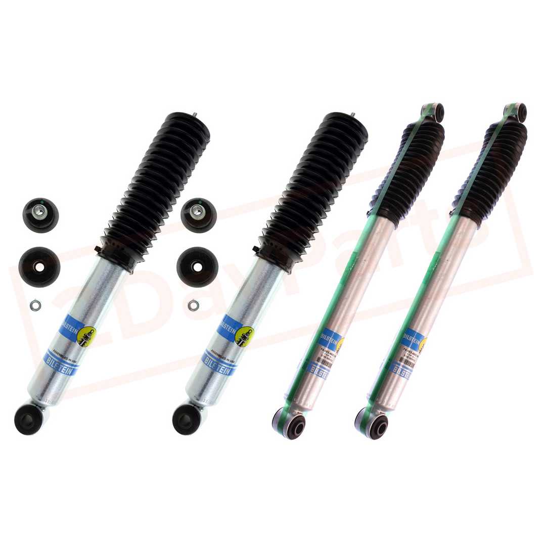 Image Bilstein B8 5100 0-2.5" Front & 0-1" Rear shocks for Chevrolet Avalanche 2500 02-06 2WD part in Shocks & Struts category