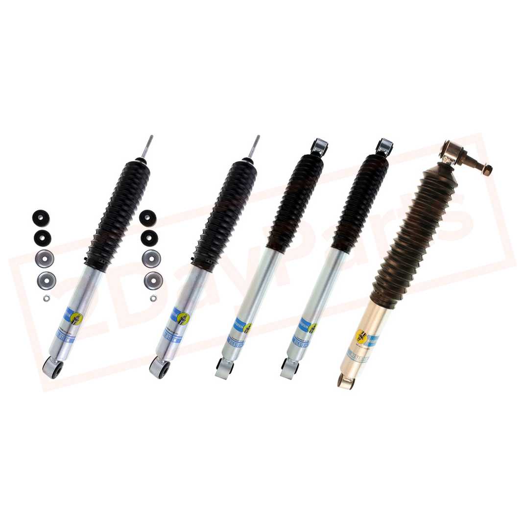 Image BILSTEIN 3-4" Rear&Front 5100 Shocks & Stabilizer for 99-06 Silverado 1500 4WD part in Shocks & Struts category