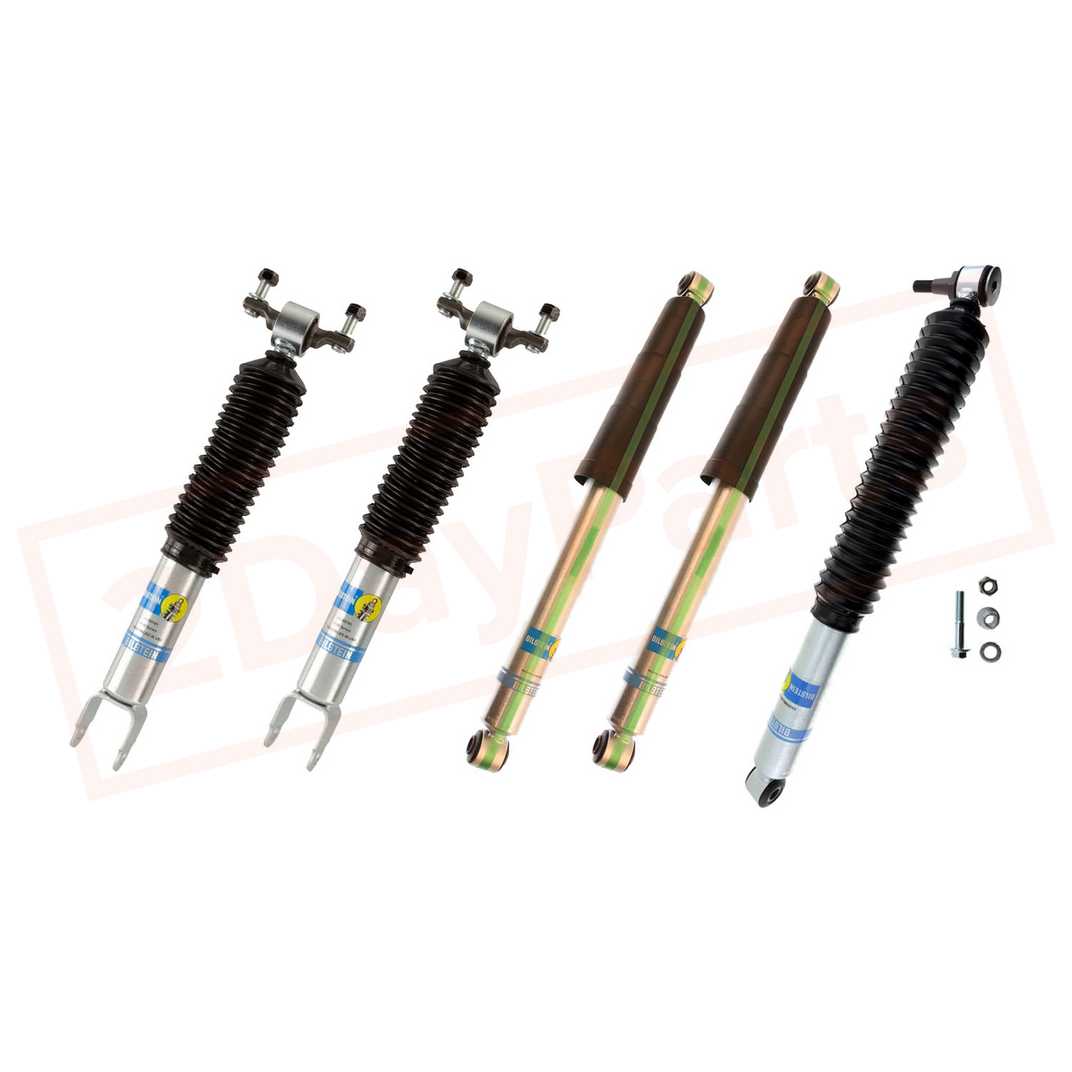 Image BILSTEIN 5100 0-1" Gas Shocks & Stabilizer Kit for 11-19 Silverado 3500 HD 2WD part in Shocks & Struts category