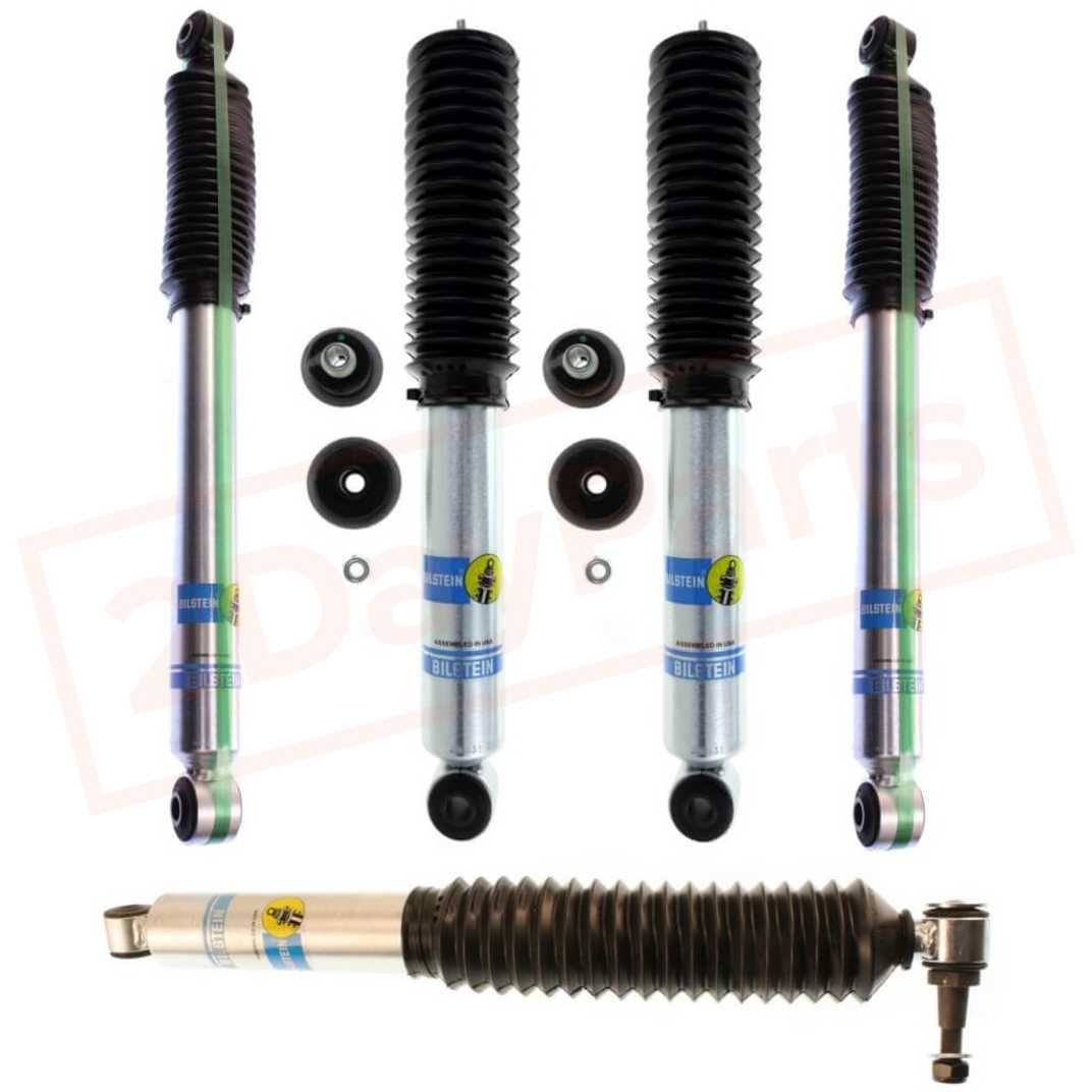 Image BILSTEIN 5100 0-2.5" FRONT AND 4600 REAR LIFT SHOCKS +STABILIZER FOR 03-09 HUMMER H2 part in Shocks & Struts category