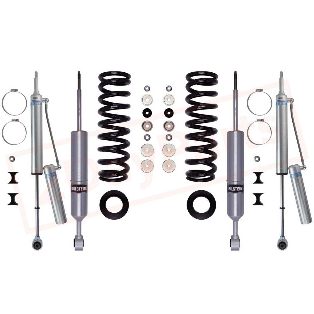 Image Bilstein 6112 0-2.5" Coilovers + Rear 5160 Reservoirs Set For 07-21 Tundra 2/4WD part in Coilovers category