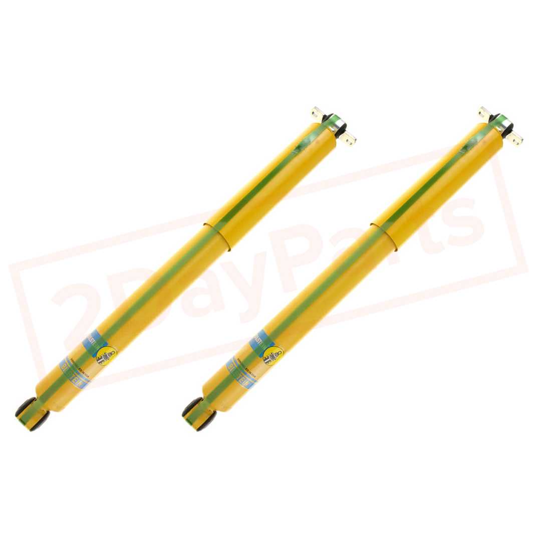 Image Kit 2 Bilstein B6 4600 Rear 0-1" lift shocks fits FORD Excursion 4WD 00-05 part in Shocks & Struts category