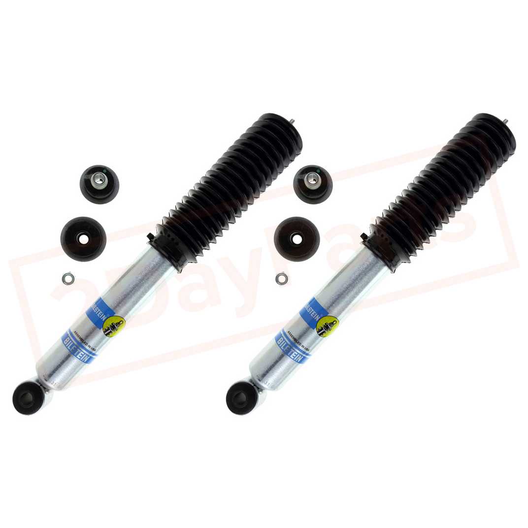 Image Kit 2 Bilstein B8 5100 Front 0-2.5" lift shocks for 99-`10 Silverado 3500 2WD part in Shocks & Struts category