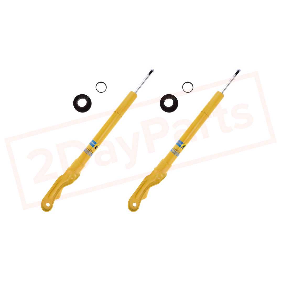 Image Kit 2 BILSTEIN Front 4600 Monotube Gas Shocks for 11-15 Jeep Grand Cherokee 2WD part in Shocks & Struts category