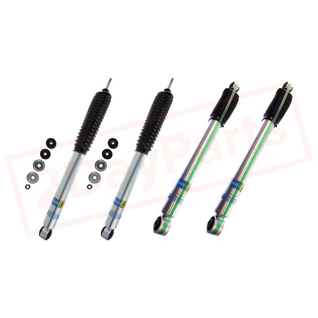 Image Kit 4 BILSTEIN 0-2.5" Front 2" Rear 5100 Shocks for Dodge Ram 2500 4WD 2003-2012 part in Shocks & Struts category