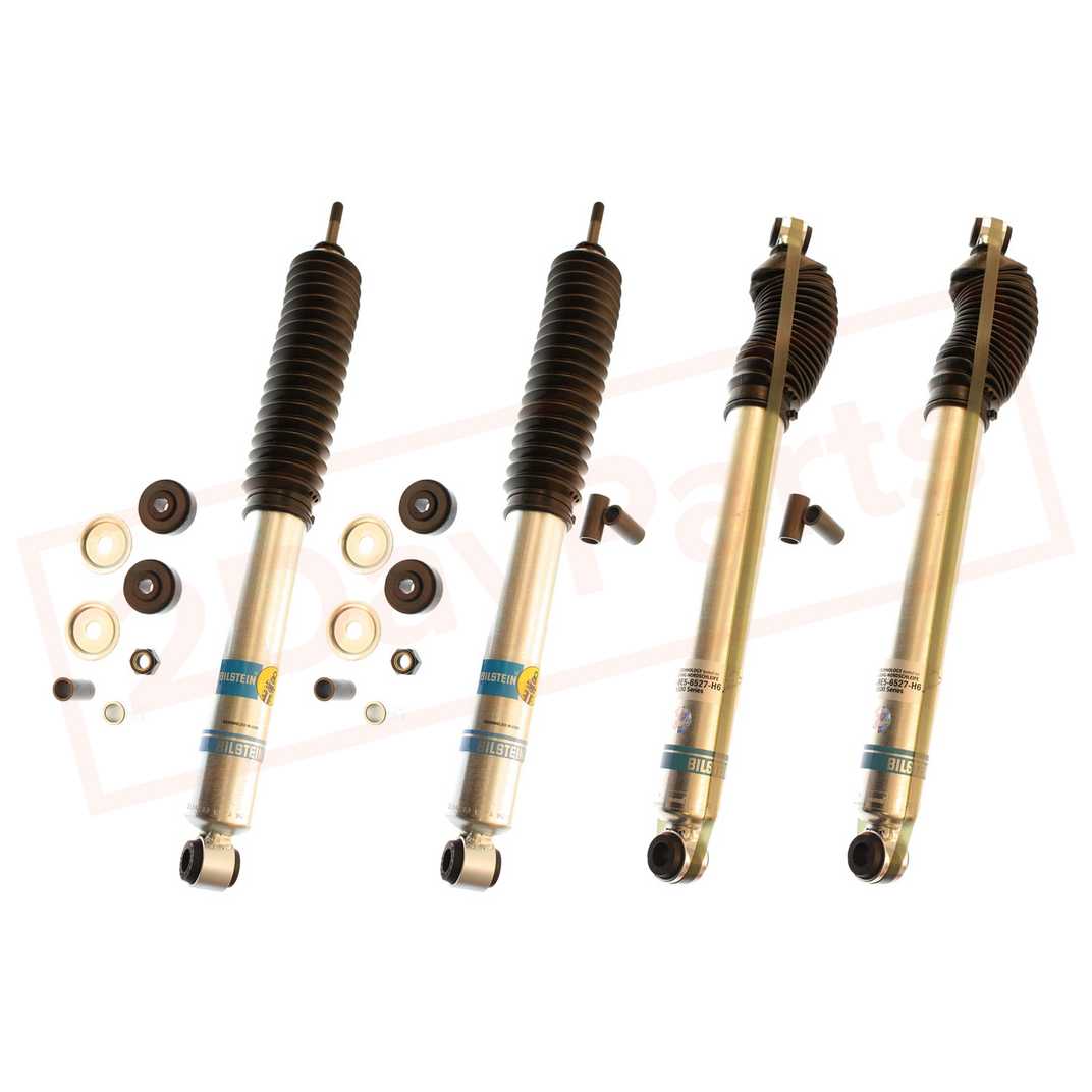 Image Kit 4 Bilstein B8 5100 6" Front & 3-4" Rear lift shocks for FORD F-250 / F-350 2WD 80-98 part in Shocks & Struts category