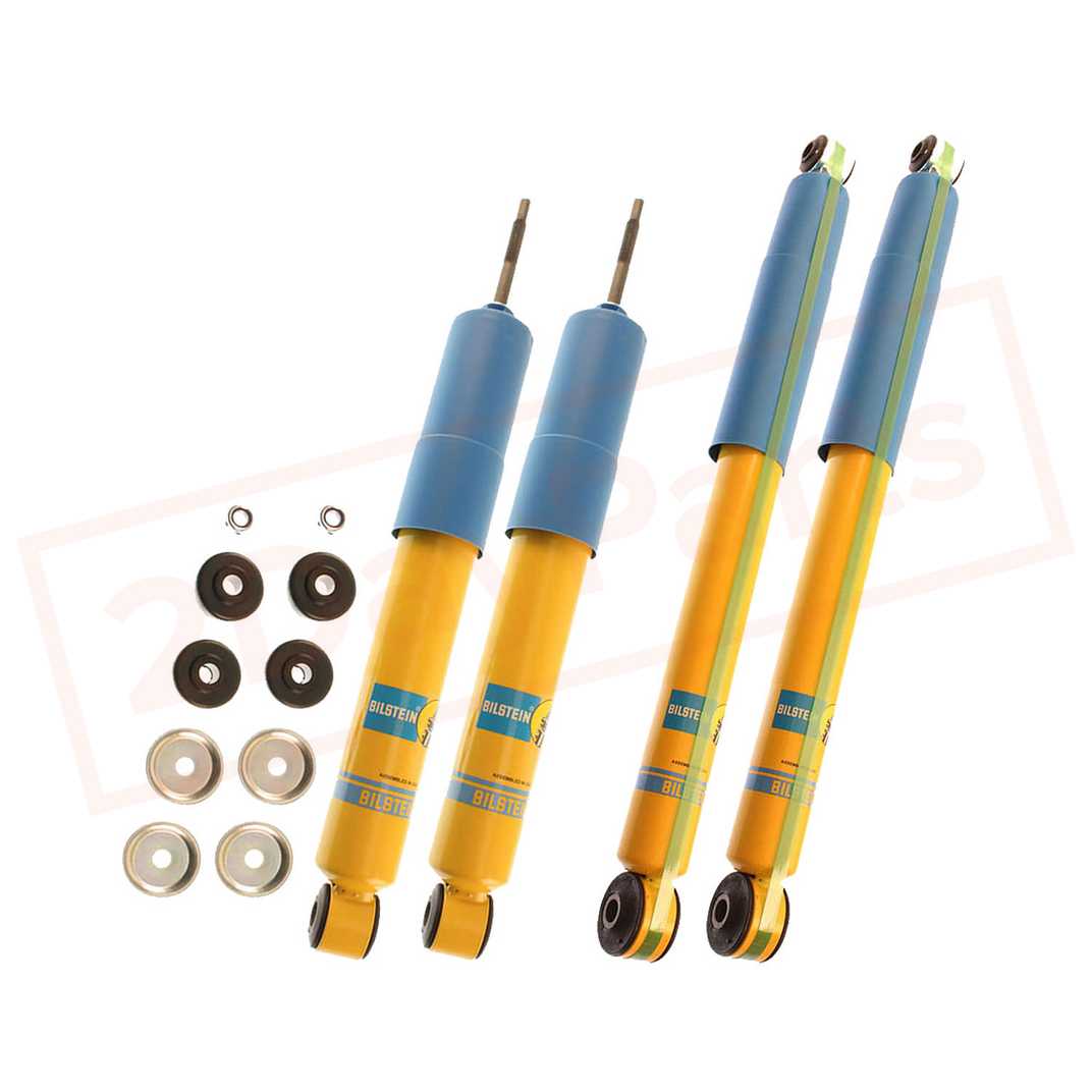 Image Kit 4 Bilstein B6 4600 Front & Rear shocks for 02-`04 GMC Sierra 2500 part in Shocks & Struts category