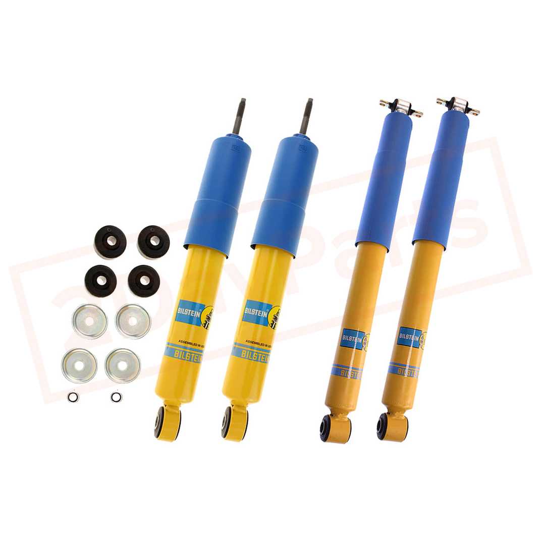 Image Kit 4 Bilstein B6 4600 Front & Rear shocks for 2004 GMC Canyon part in Shocks & Struts category