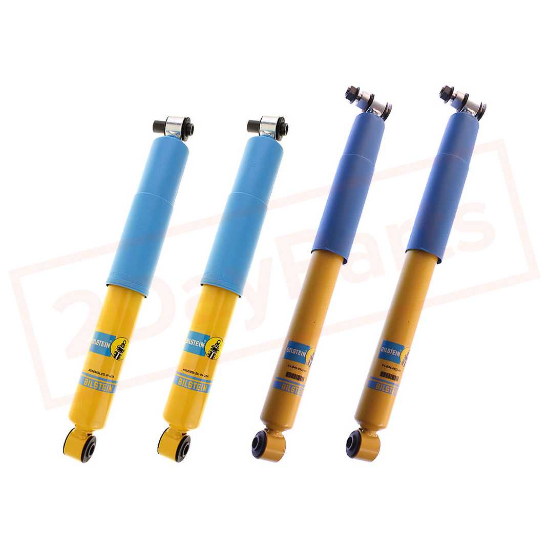 Image Kit 4 Bilstein B6 4600 Front & Rear shocks for 75-`78 GMC K25 Suburban part in Shocks & Struts category