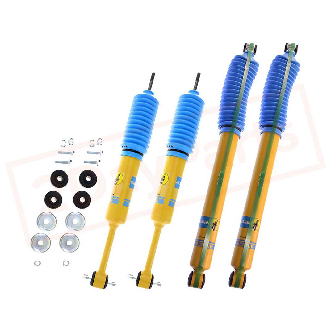 Image Kit 4 Bilstein B6 4600 Front & Rear shocks for 98 Mazda B3000 4WD part in Shocks & Struts category