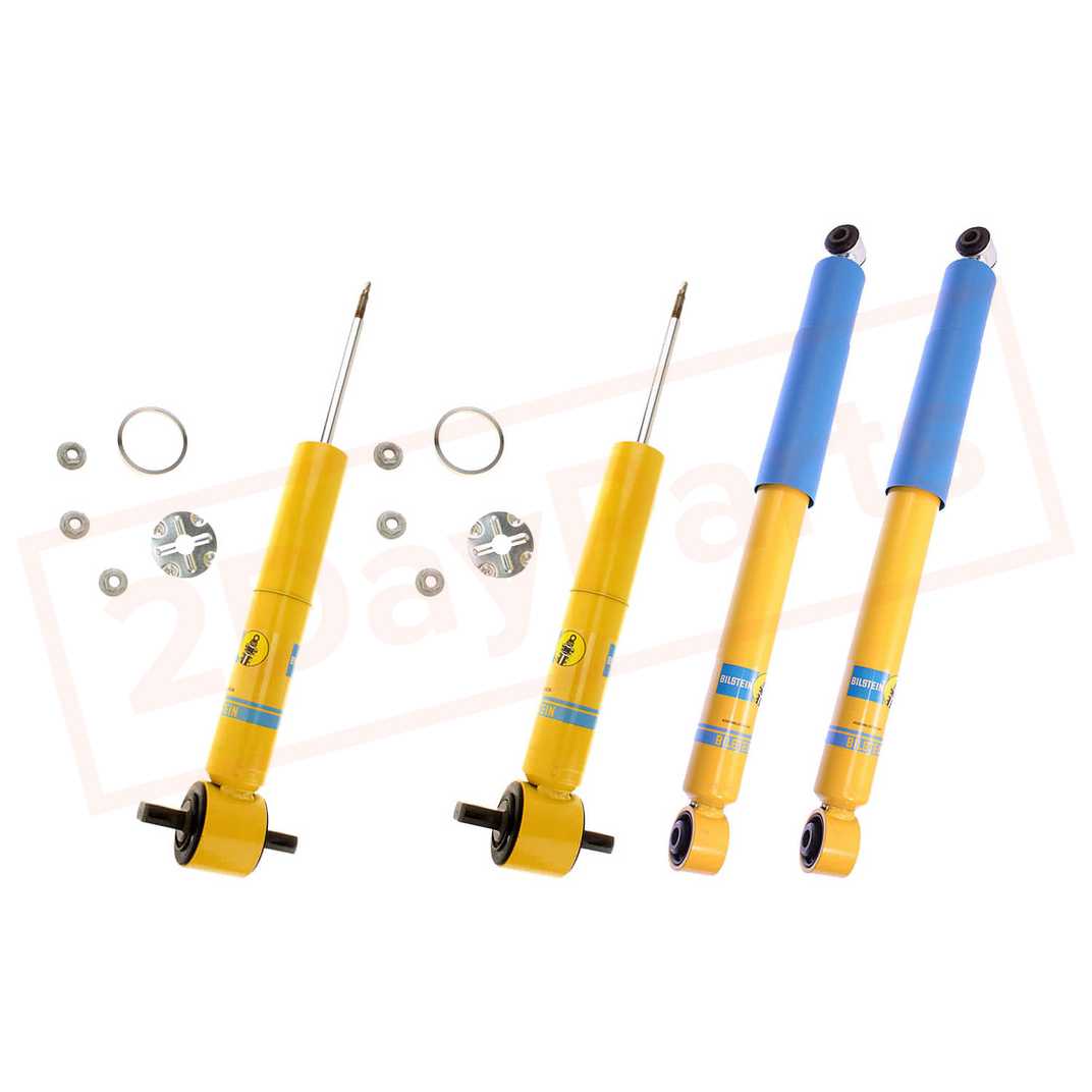 Image Kit 4 Bilstein B6 4600 Front & Rear shocks for Chevy Avalanche 07-`12 part in Shocks & Struts category