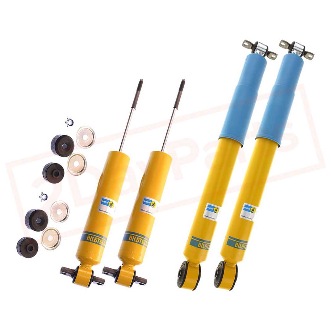 Image Kit 4 Bilstein B6 4600 Front & Rear shocks for Chevy Express 1500 96-`02 part in Shocks & Struts category