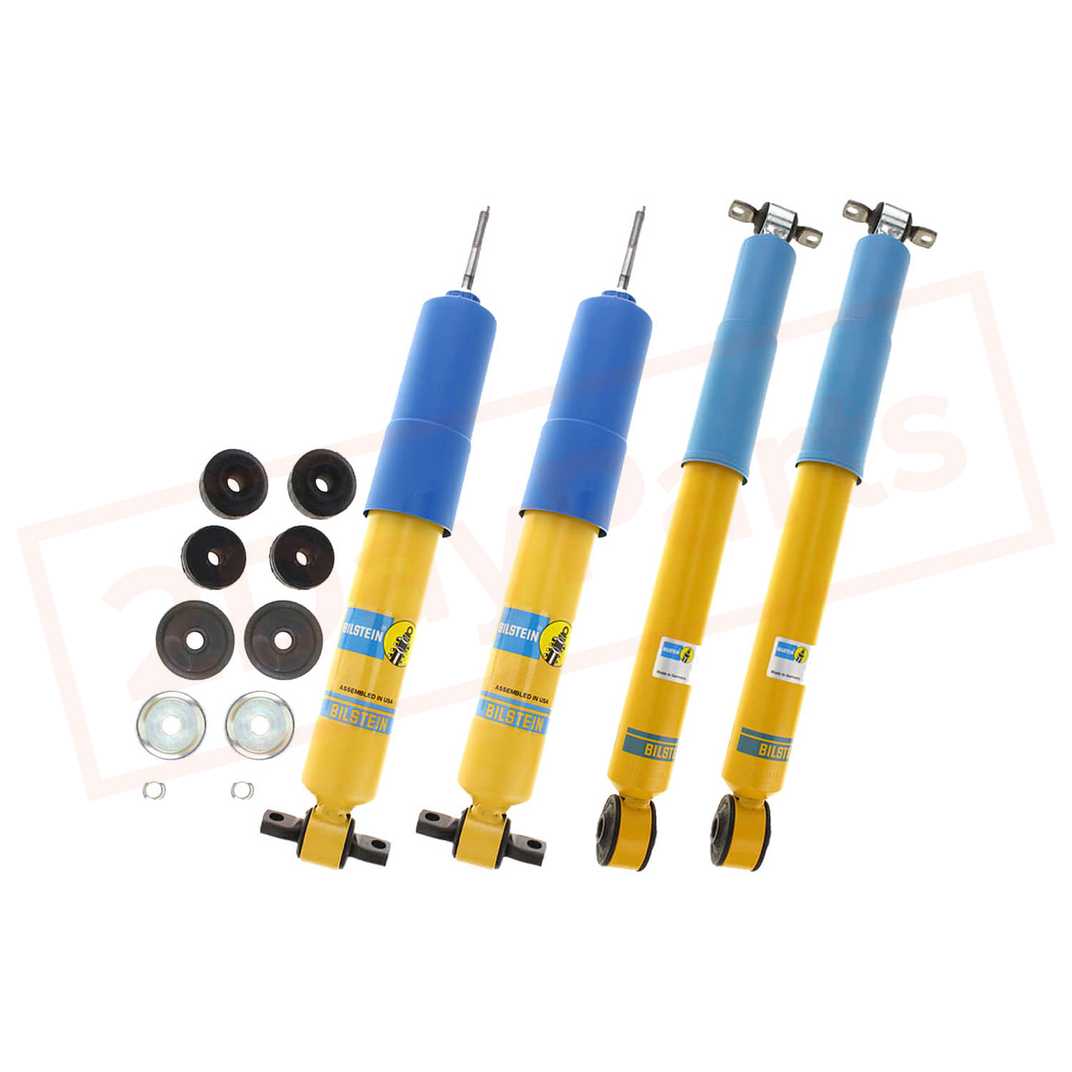 Image Kit 4 Bilstein B6 4600 Front & Rear shocks for Chevy Express 2500 RWD 06-`13 part in Shocks & Struts category
