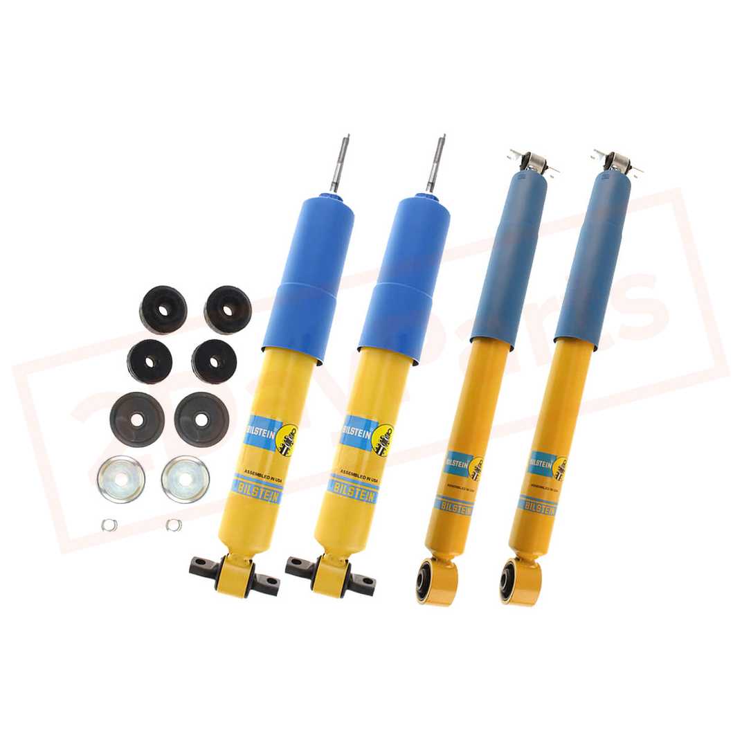 Image Kit 4 Bilstein B6 4600 Front & Rear shocks for Chevy Express 4500 09-`13 part in Shocks & Struts category