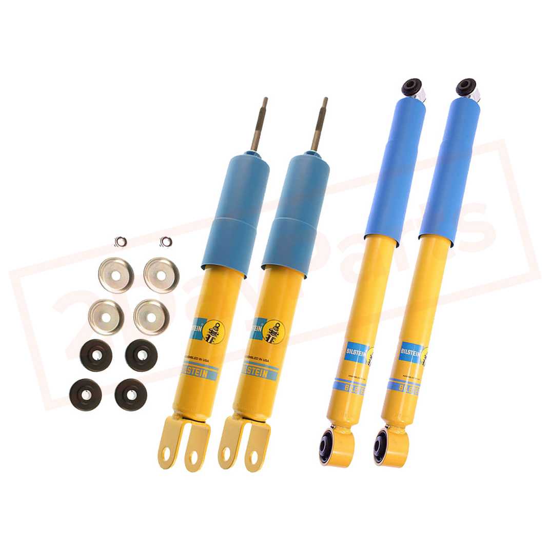 Image Kit 4 Bilstein B6 4600 Front & Rear shocks for Chevy Tahoe 4Dr 2/4WD 01-`06 part in Shocks & Struts category