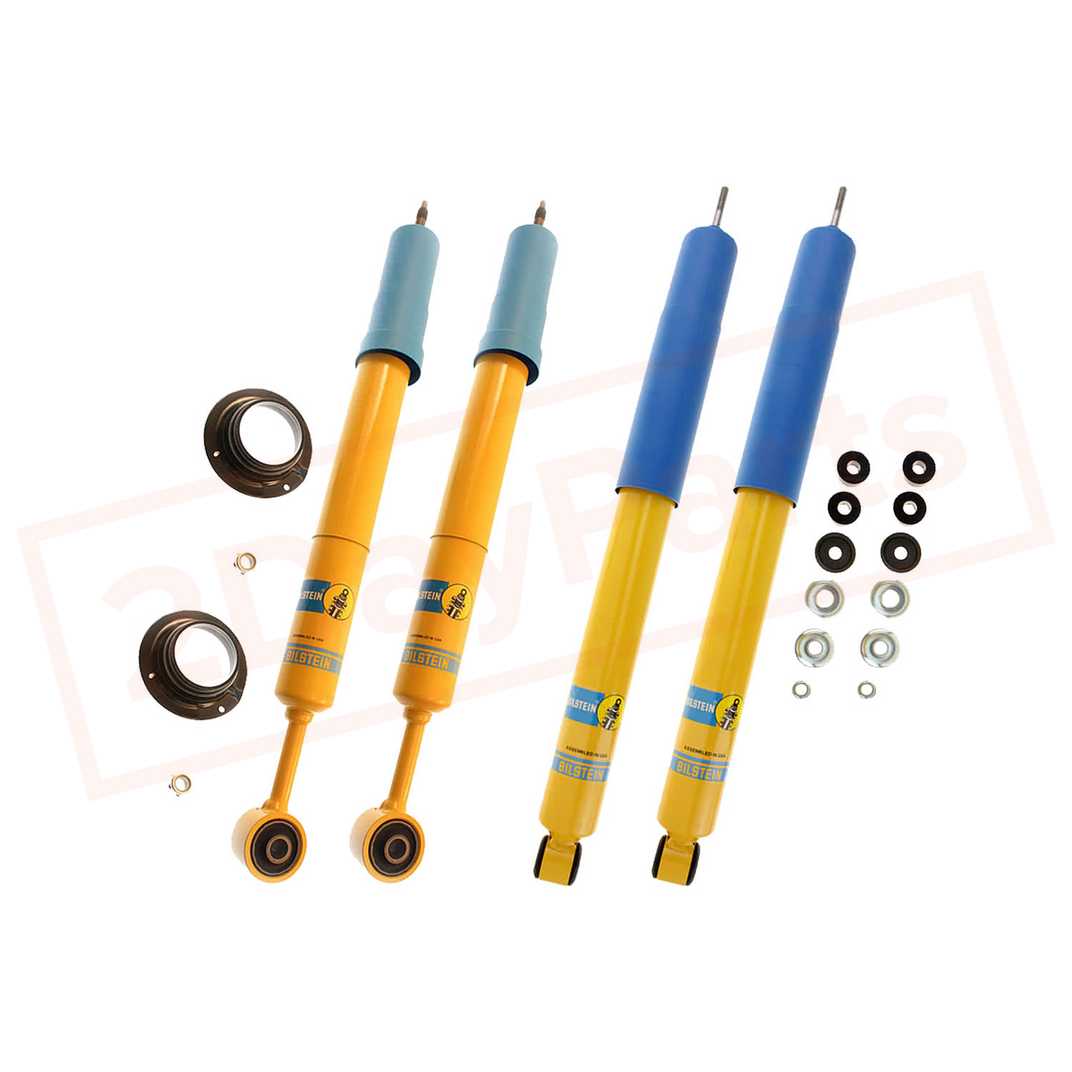 Image Kit 4 Bilstein B6 4600 Front & Rear shocks for Toyota Tacoma 4WD 05-`23 part in Shocks & Struts category