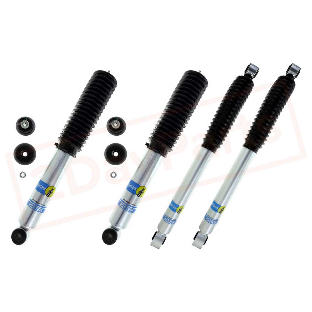 Image Kit 4 Bilstein B8 5100 0-2.5" Front & 0-1" lift shocks for 99-`10 Chevy/ GMC 4WD part in Shocks & Struts category
