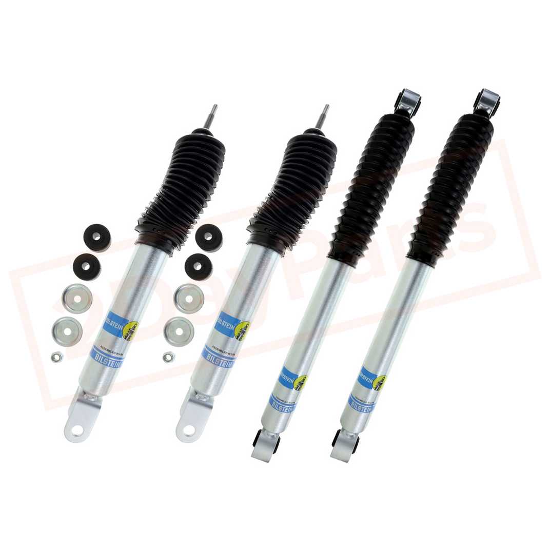 Image Kit 4 Bilstein B8 5100 0-2.5" Front & 0-1" lift shocks for Chevy /GMC 4WD 99-`06 part in Shocks & Struts category