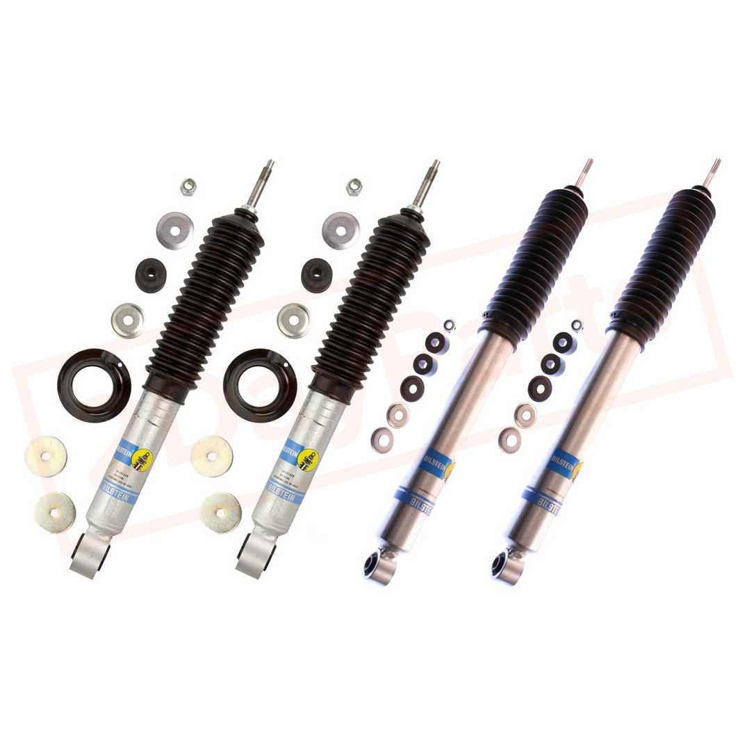 Image Kit 4 Bilstein B8 5100 0-2.5" Front& 0-1" Rear lift shocks for Toyota 4WD 00-06  part in Shocks & Struts category