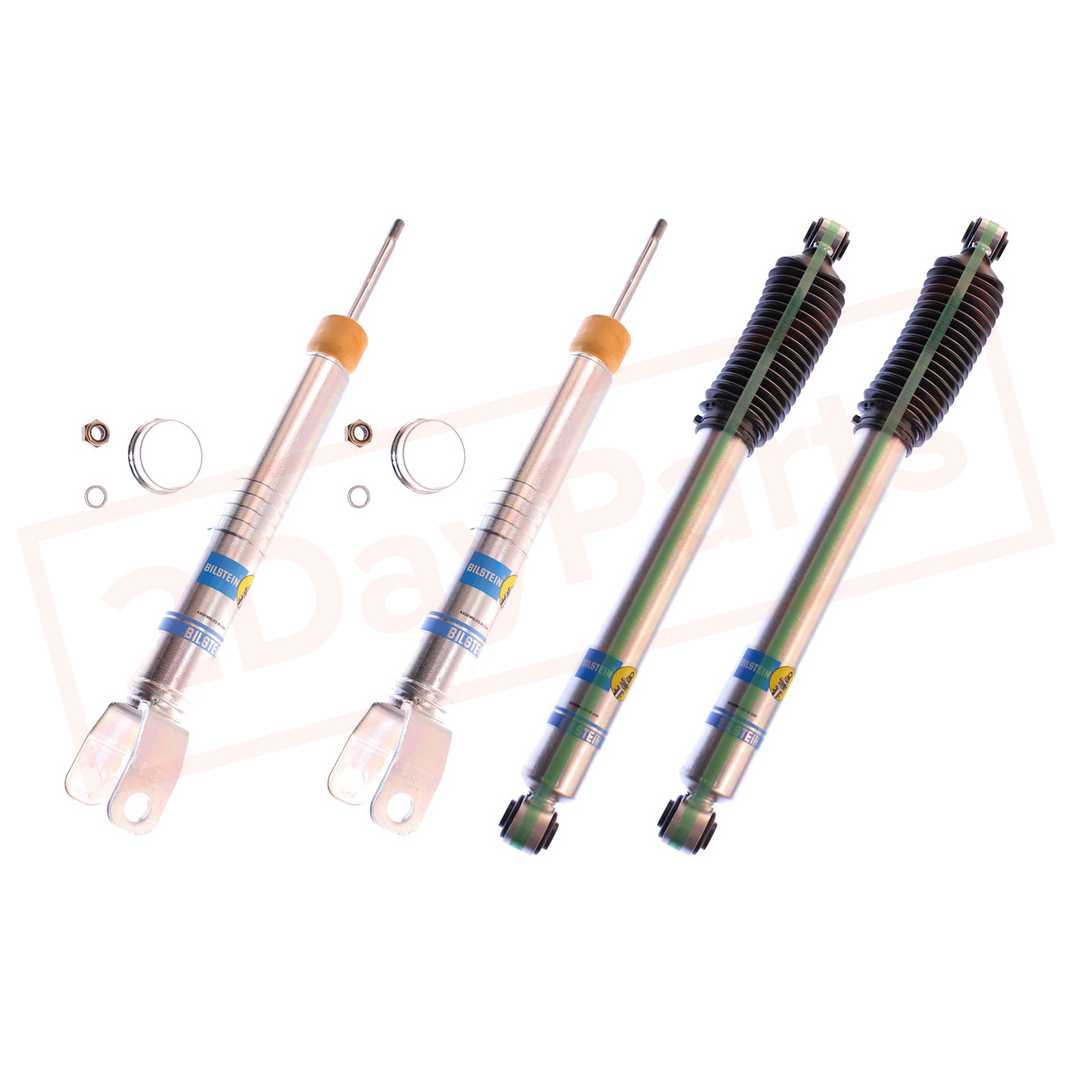 Image Kit 4 Bilstein B8 5100 0-2.75" Front & 0-1" Rear lift shocks for 09-16 Ram 4WD part in Shocks & Struts category