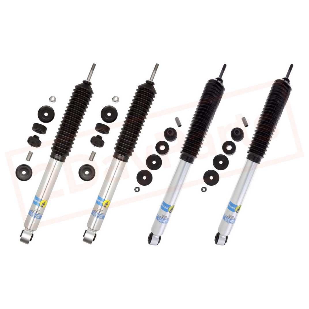 Image Kit 4 Bilstein B8 5100 2-2.5" FR & 0-1" R lift shocks for Ram 2500 14-19 4WD part in Shocks & Struts category