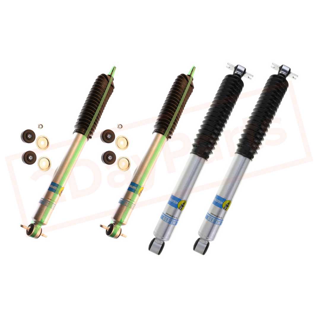 Image Kit 4 Bilstein B8 5100 3" Front & 3" Rear lift shocks for 96-`06 Jeep Wrangler part in Shocks & Struts category