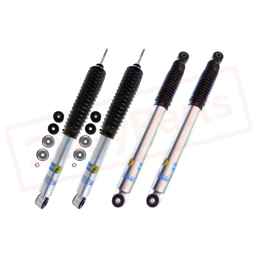 Image Kit 4 Bilstein B8 5100 4-6" Front & 0-2" Rear lift shocks for 99- 10 Silverado part in Shocks & Struts category