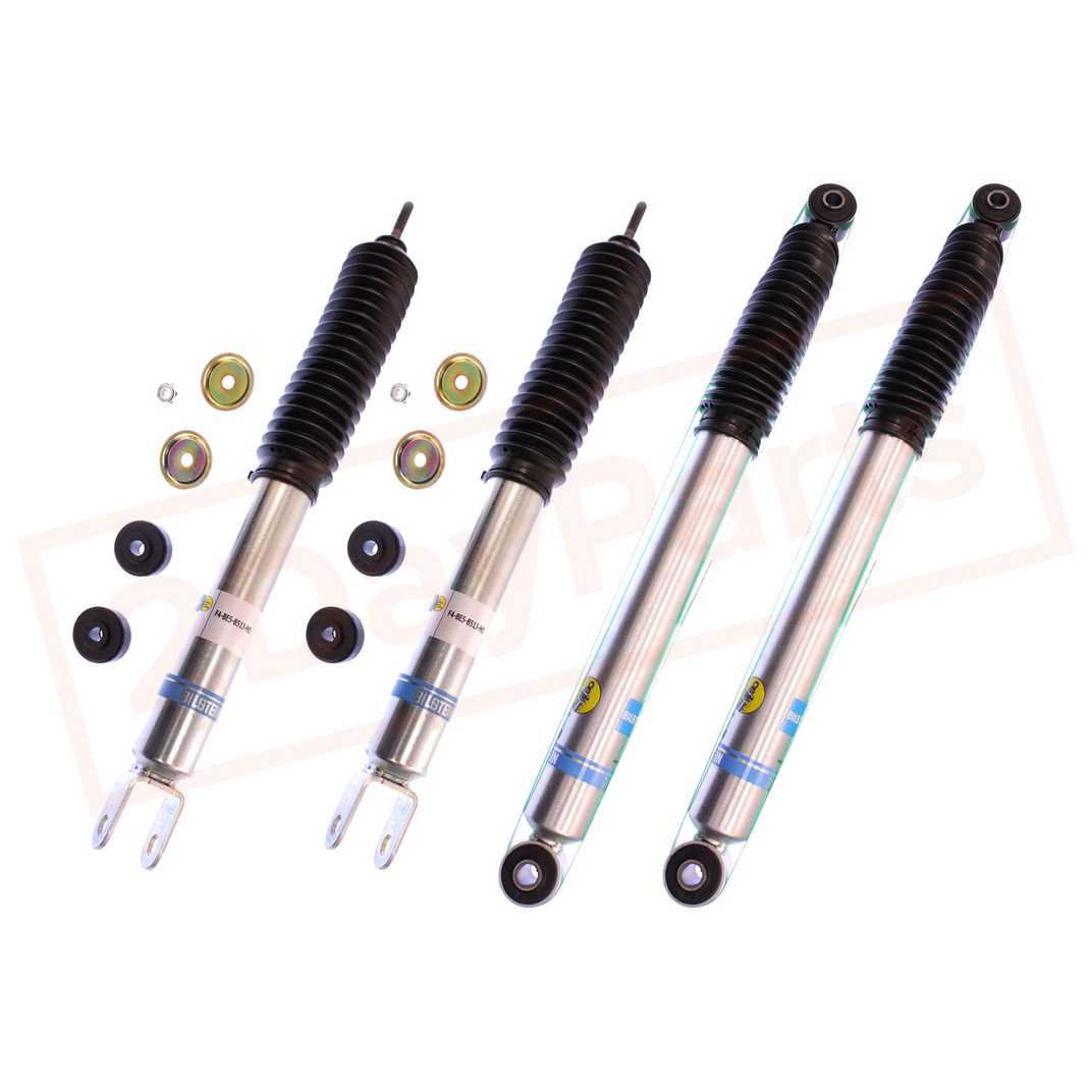 Image Kit 4 Bilstein B8 5100 4-6" Front & 2" Rear lift shocks for Chevy 4WD 03-`04 part in Shocks & Struts category