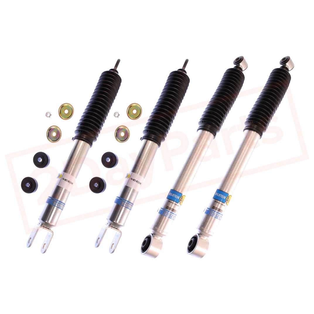 Image Kit 4 Bilstein B8 5100 4-6" Front & 5" Rear lift shocks for Chevy/GMC 2WD 00-`6 part in Shocks & Struts category