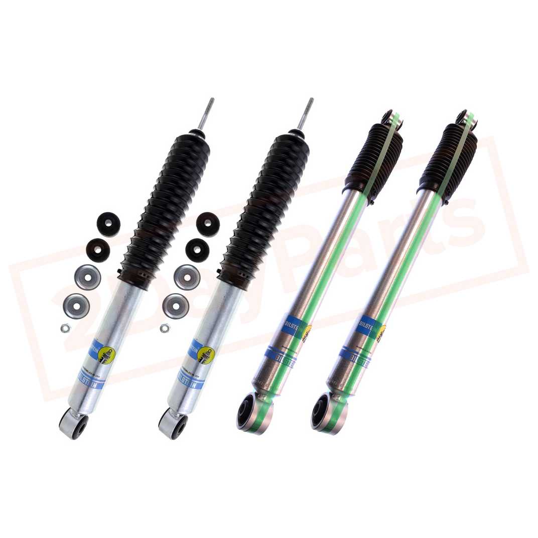 Image Kit 4 Bilstein B8 5100 6" Front & 4" Rear lift shocks for 99-`10 Silverado 2WD part in Shocks & Struts category