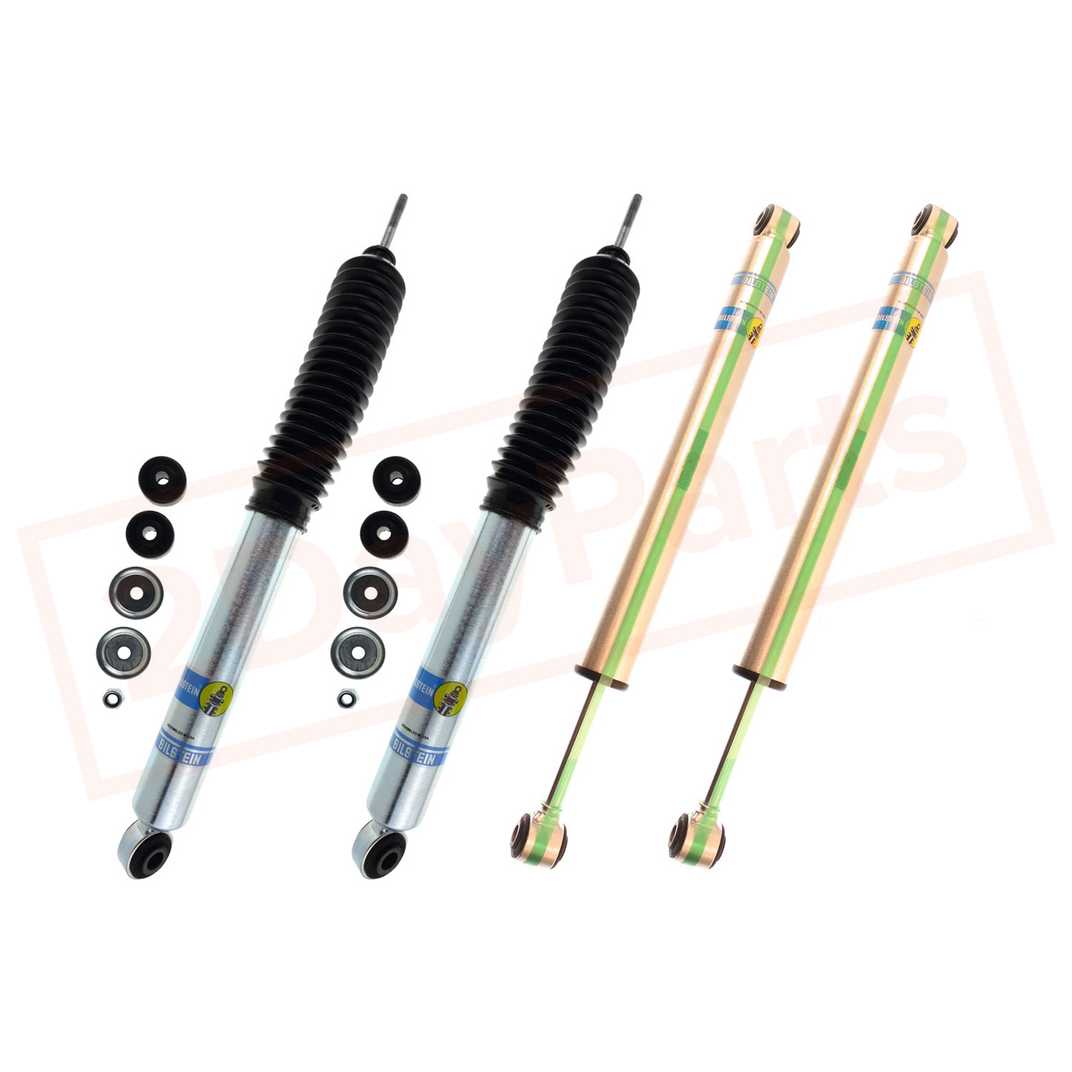 Image Kit 4 Bilstein B8 5100 6" Front & 5" Rear lift shocks for 03-`09 Hummer H2 4WD part in Shocks & Struts category