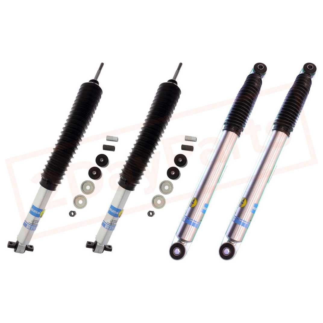 Image Kit 4 Bilstein B8 5100 6" Front & 5" Rear lift shocks for Chevy /GMC 2WD 99-`06 part in Shocks & Struts category