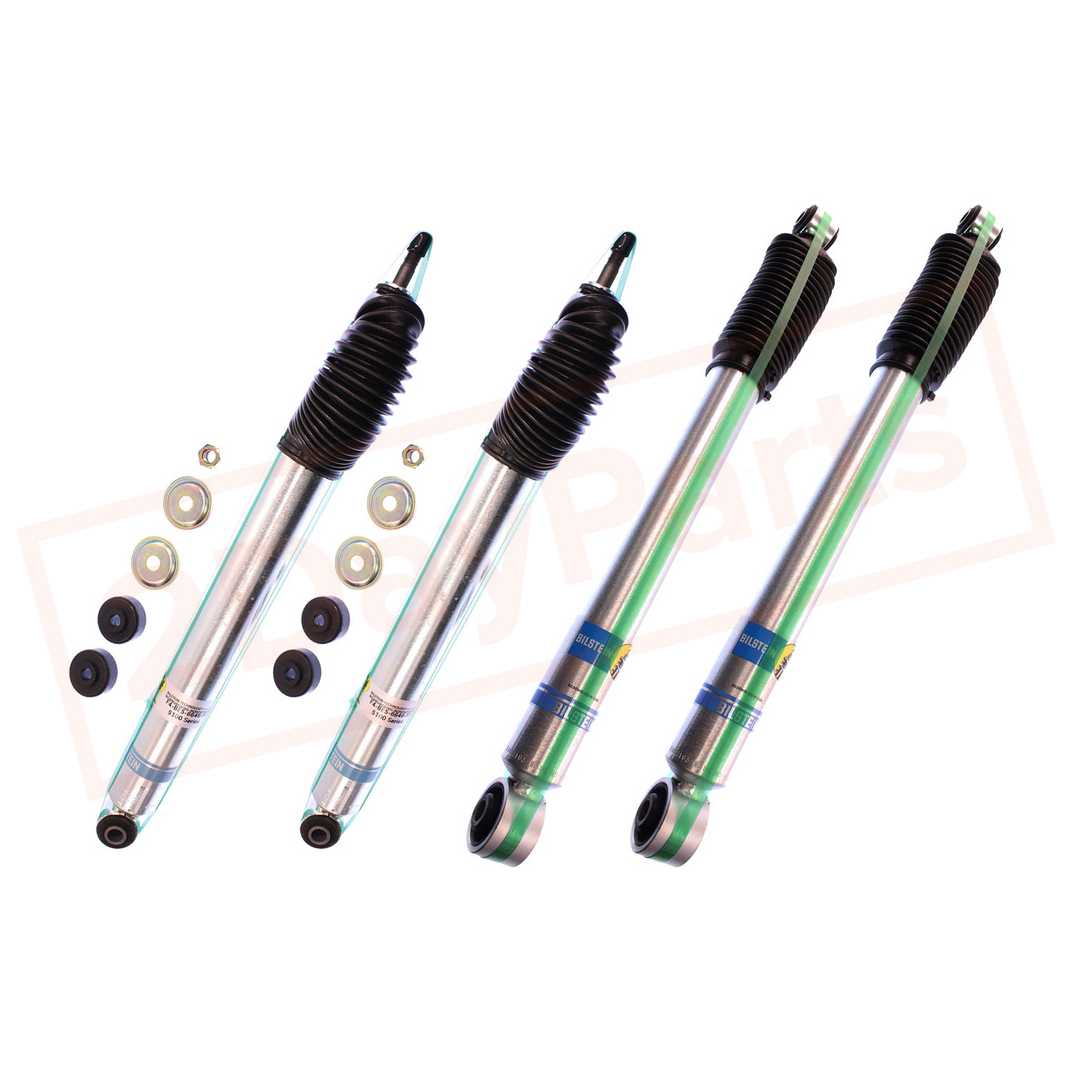 Image Kit 4 Bilstein B8 5100 Front & 2" Rear lift shocks for 11-`13 Ram 2500 4WD part in Shocks & Struts category