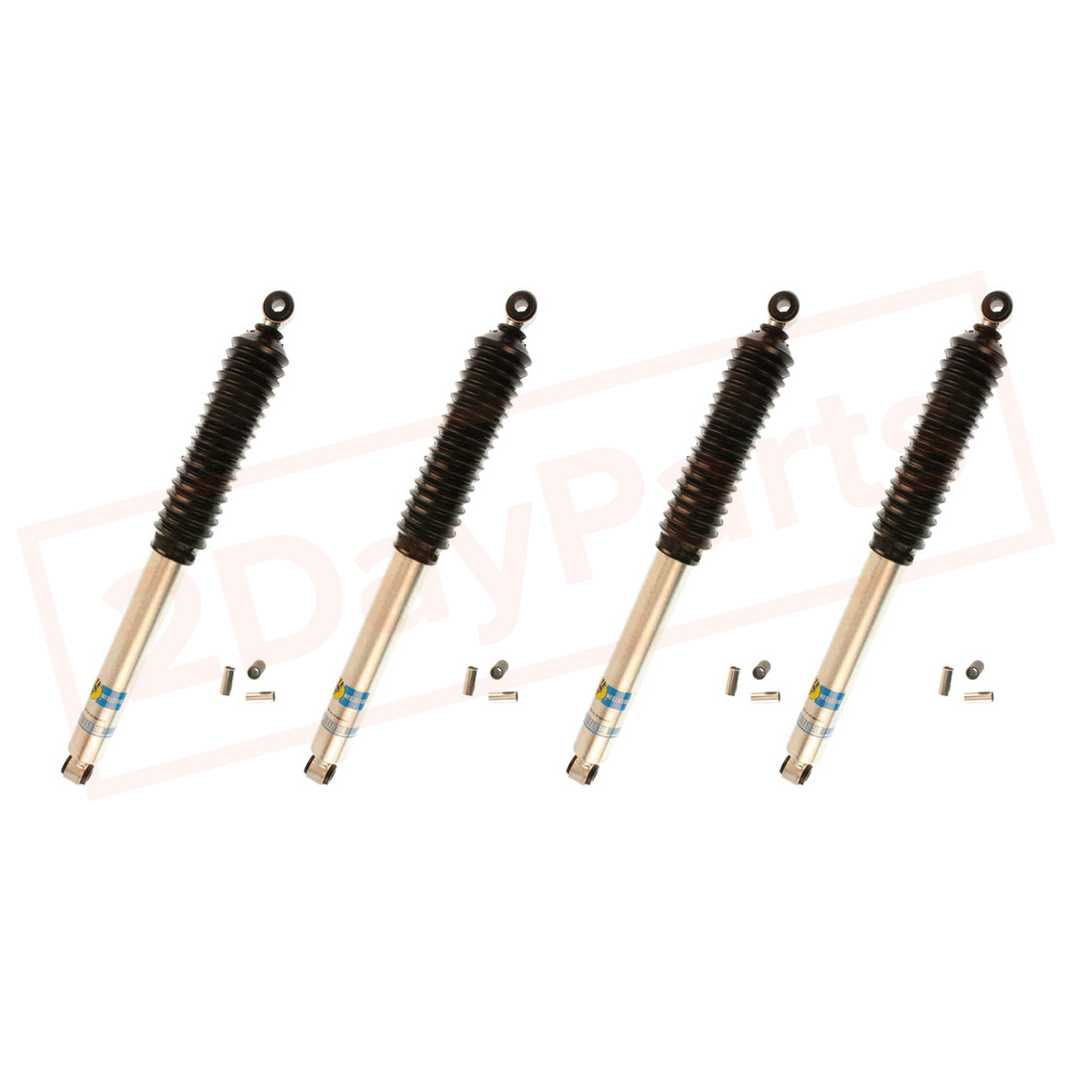 Image Kit 4 Bilstein B8 5125 3-4" Front & 3-4" Rear lift shocks for 81-`83 Jeep 4WD part in Shocks & Struts category